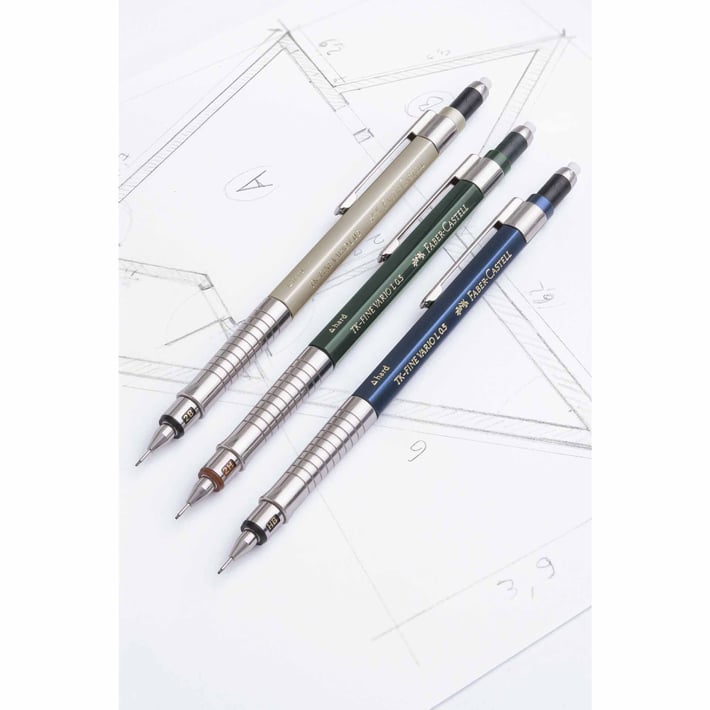 Faber-Castell Автоматичен молив TK-Fine Vario L, 0.7 mm, цвят шампанско