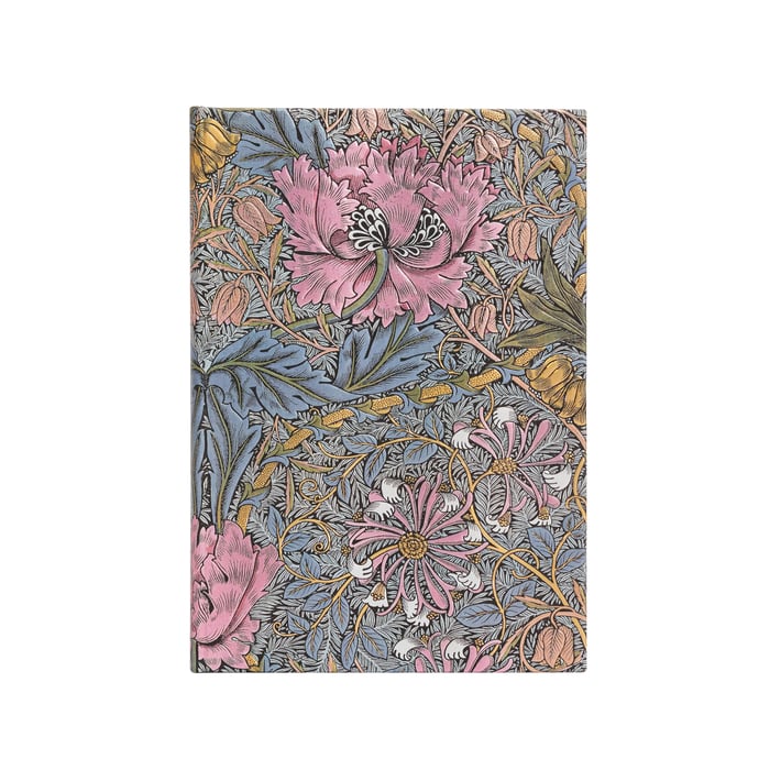 Paperblanks Тефтер William Morris, Midi, твърда корица, 72 листа