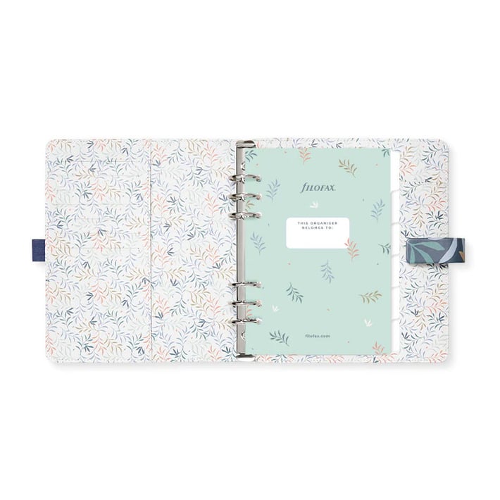 Filofax Органайзер Botanical, A5, син