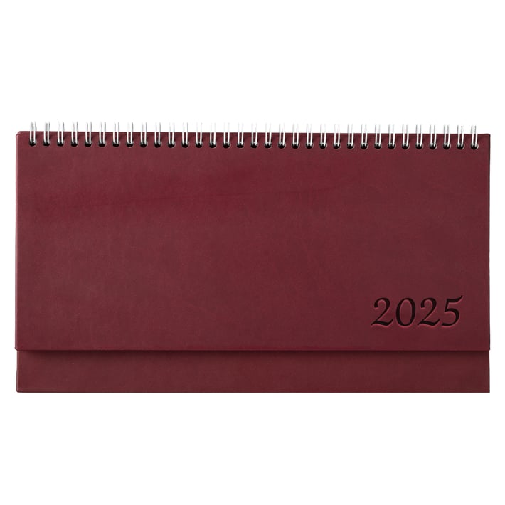 Настолен календар-бележник Етна, 29 x 13 cm, 62 страници, червен