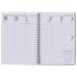 Календар-бележник Елит, седмичник, 19 x 27 cm, бордо