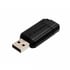 Verbatim USB флаш памет Pinstripe, USB 2.0, 128 GB