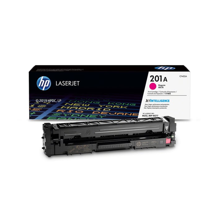 HP Тонер CF403A, 201A, Magenta