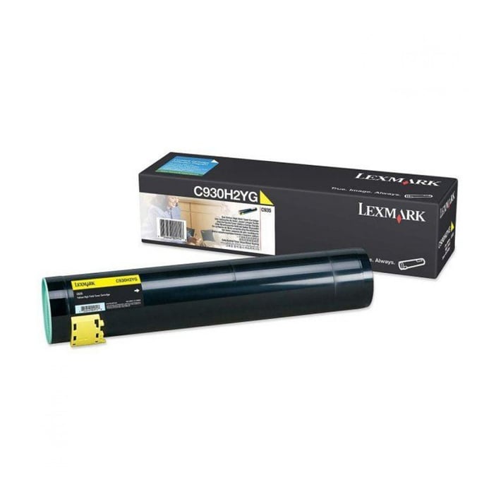 Lexmark Тонер C930H2YG, C935, 24000 страници/5%, Yellow