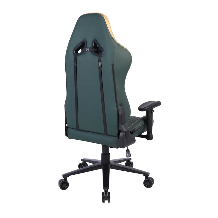 RFG Геймърски стол Nett, тъмнозелено-златист