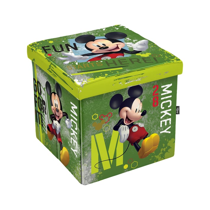 Disney Табуретка Mickey Mouse, 3в1, MDF и текстил, до 150 kg