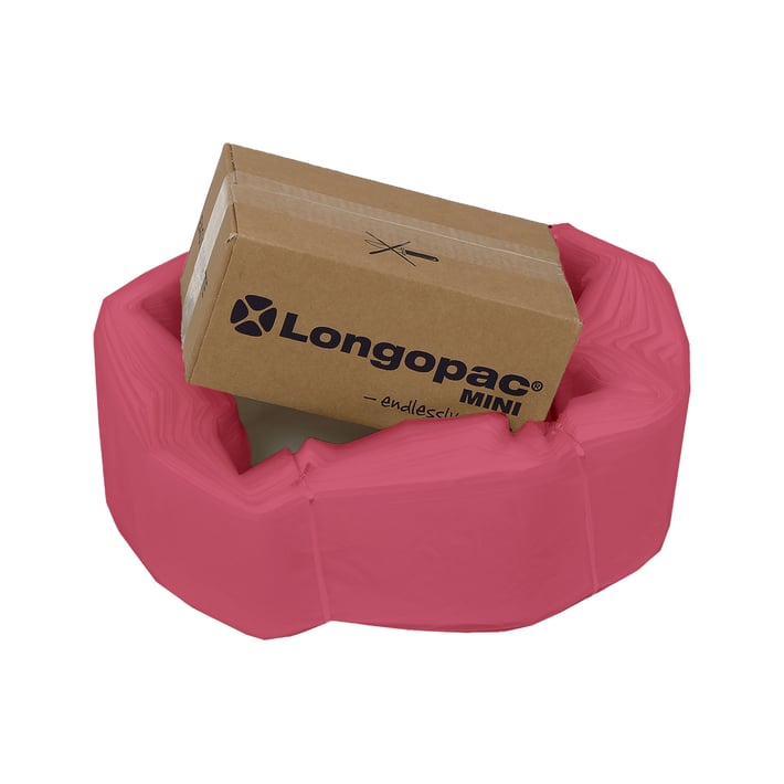 Мини касета Longopack, червена, 60 m