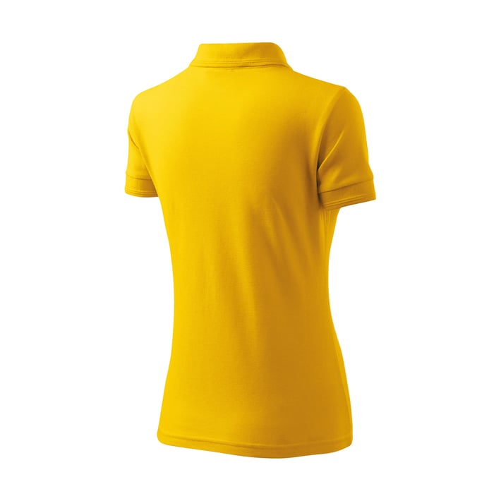 Malfini Дамска тениска Pique Polo 210, размер S, жълта