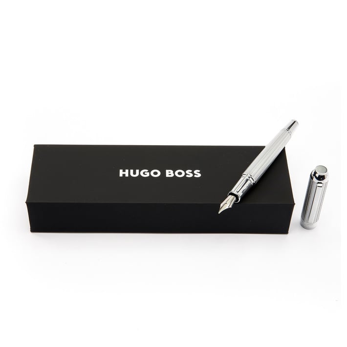 Hugo Boss Писалка Elemental, сребриста