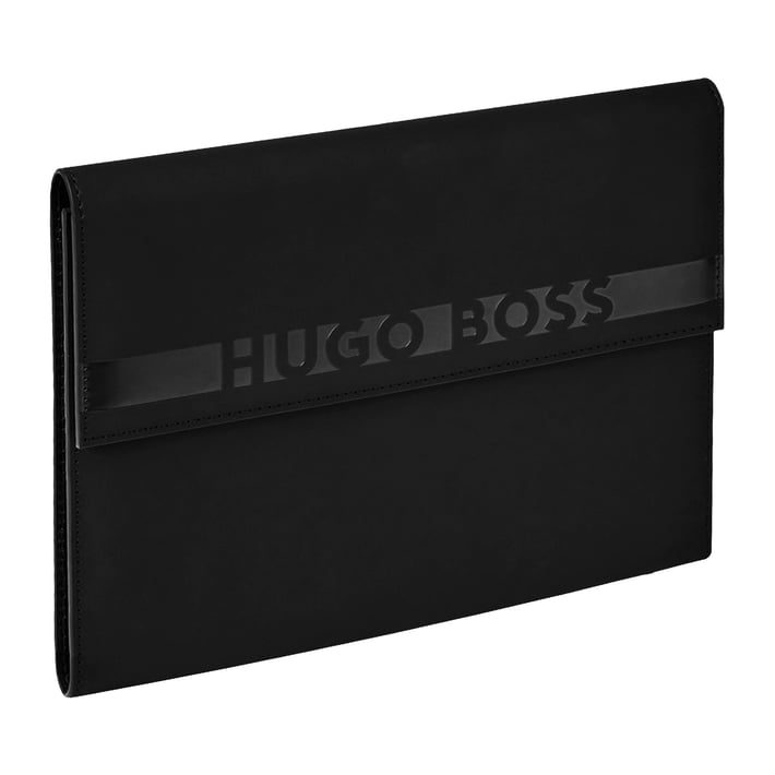 Hugo Boss Конферентна папка Cloud, А5, матова, черна