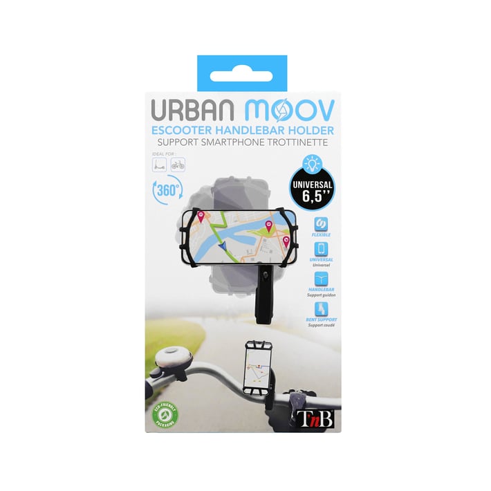 TNB Държач за смартфон Urban Moov, гъвкав, въртящ се, до 6.5''