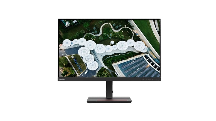 Lenovo Монитор ThinkVision S24e-20, 23.8'', LED, 1920 x 1080, 250 cd/m2, 6 ms, HDMI, VGA, черен