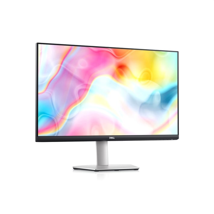 Dell Монитор S2722DC, 27'', LED, 2560 x 1440, 350 cd/m2, 4 ms, HDMI, черен