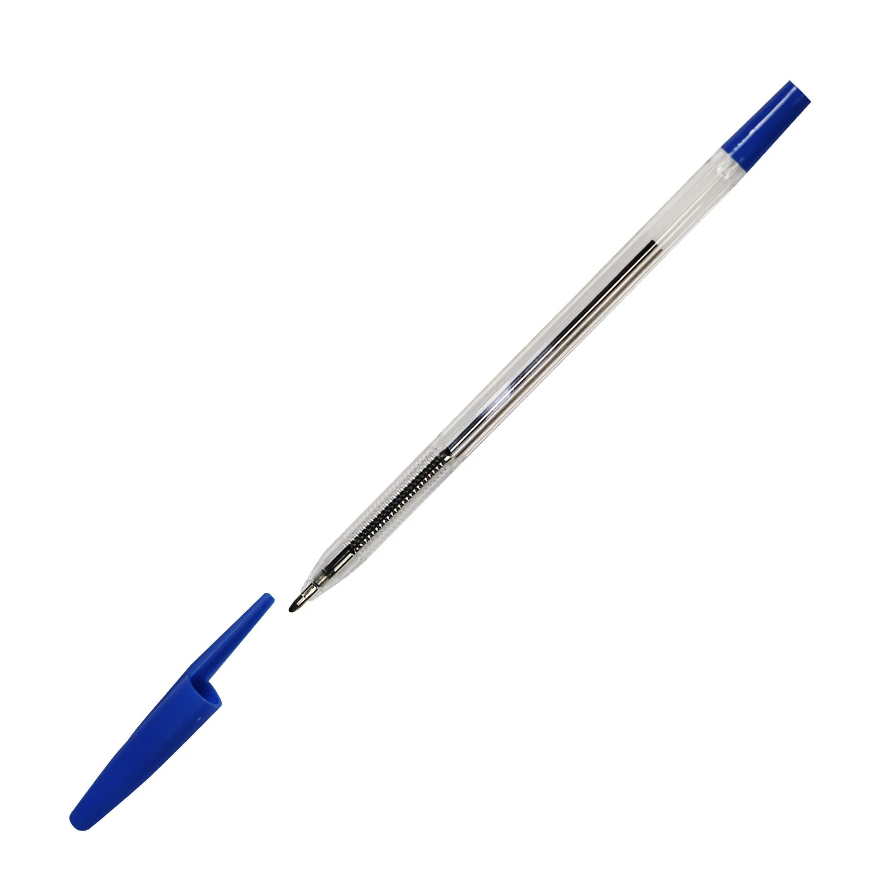 Beifa Pen A+ 927, transparent barrel, 1.0 mm, blue, 50 pieces