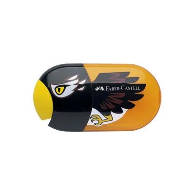 Faber-Castell Sharpener, double, with eraser, eagle