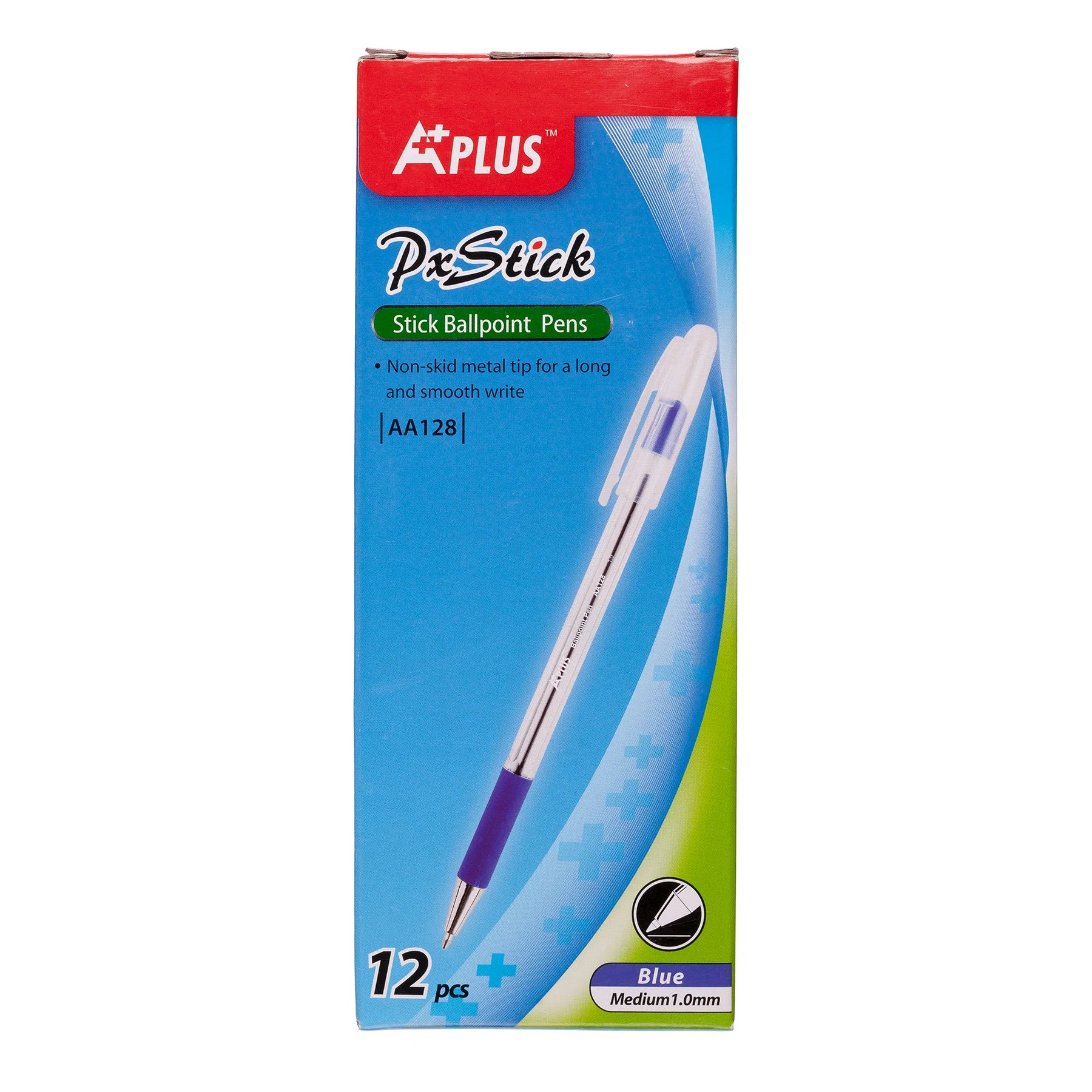 Beifa Pen A+ 128, 1.0 mm, blue, 12 pcs