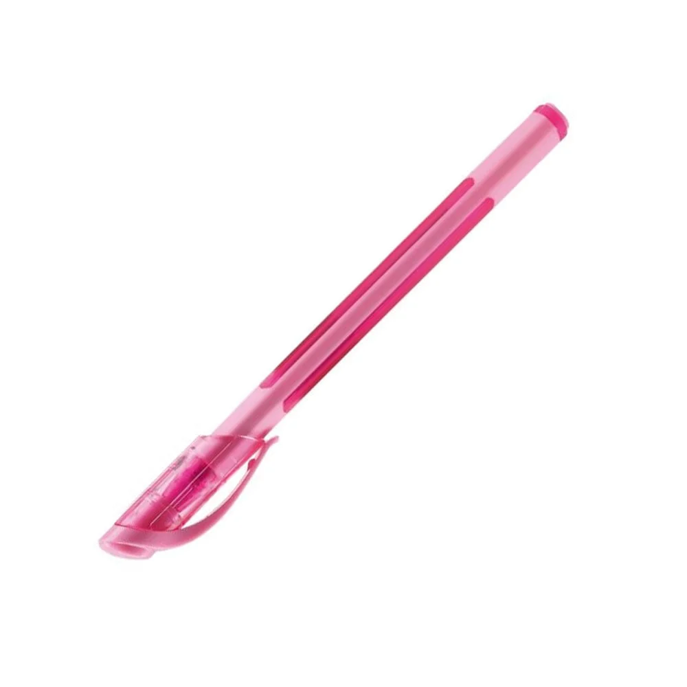 Химикалка Junior Trion, с капачка, 1 mm, асорти
