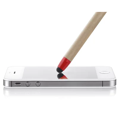 More Than Gifts Pen Recytouch, eco, red, 50 pcs