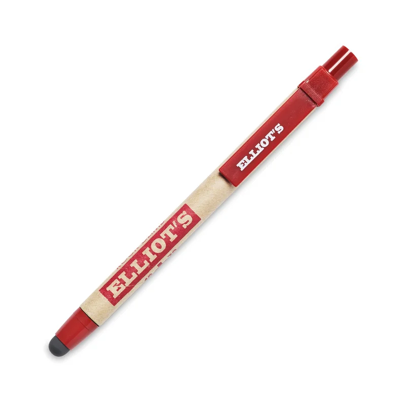 More Than Gifts Pen Recytouch, eco, red, 50 pcs