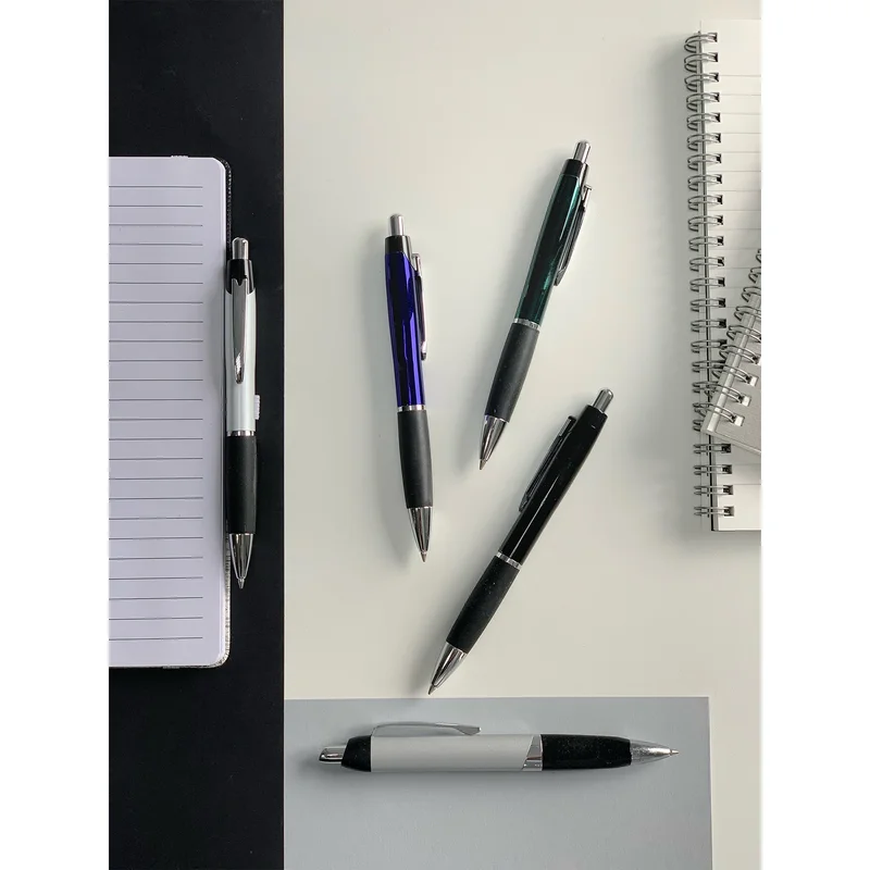 Ballpoint Pen BR 214, metal, black, 20 pieces