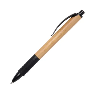 TOPS Ballpoint pen Bamboo Rubber, black, 50 pcs