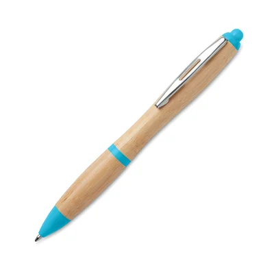 More Than Gifts Pen Rio Bamboo, turquoise