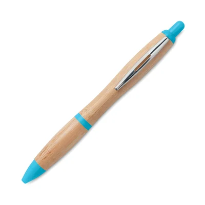 More Than Gifts Pen Rio Bamboo, turquoise