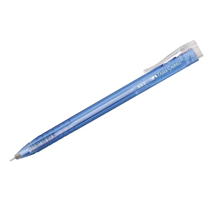 Faber-Castell Ballpoint Pen RX5, retractable, 0.5 mm, blue