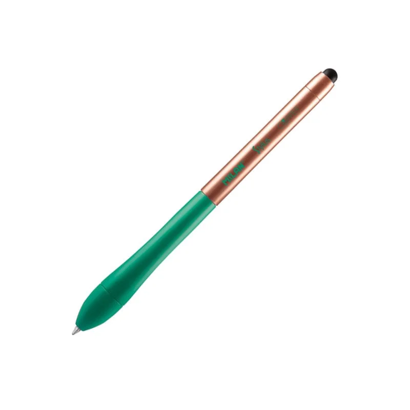 Milan Ballpoint Pen Stylus Copper, automatic, 1.0 mm, assorted colours, blue ink