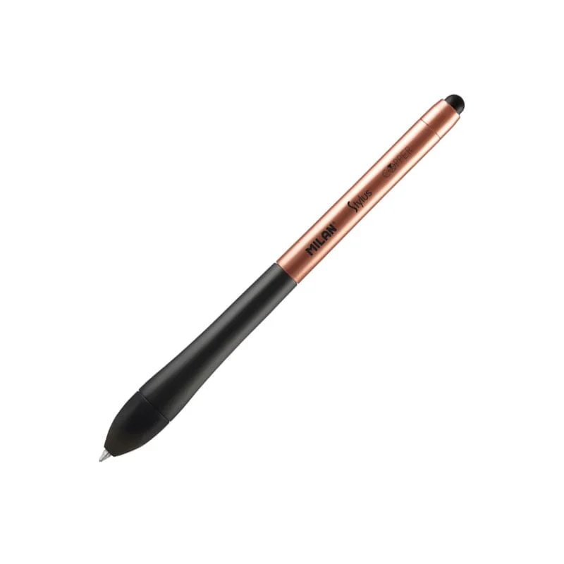 Milan Ballpoint Pen Stylus Copper, automatic, 1.0 mm, assorted colours, blue ink