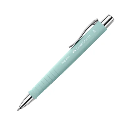 Faber-Castell Ballpoint pen Poly Ball, XB, Caribbean blue