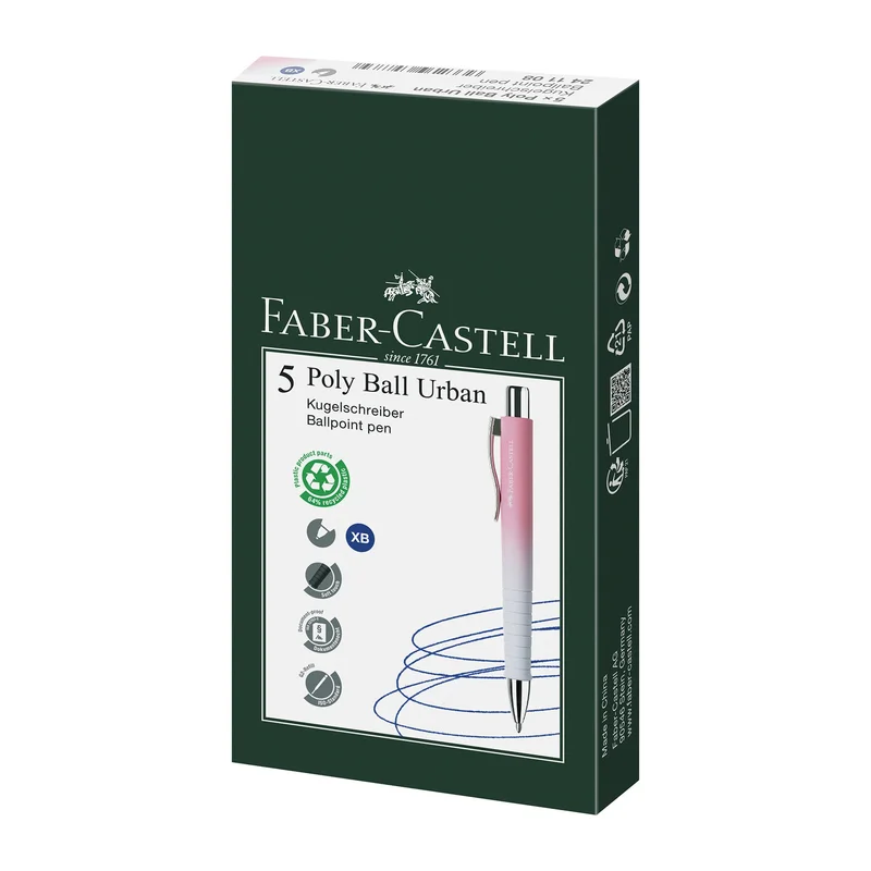 Faber-Castell Ballpoint Pen Poly Ball Urban Sunset