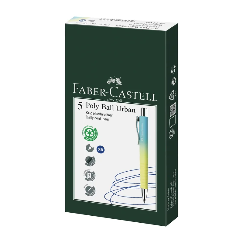 Faber-Castell Pen Poly Ball Urban Sunrise