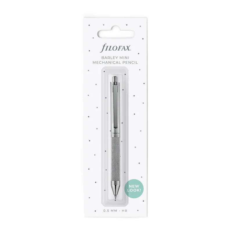 Filofax Pen Barley Mini, chrome