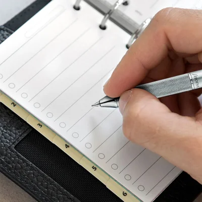 Filofax Pen Barley Mini, chrome