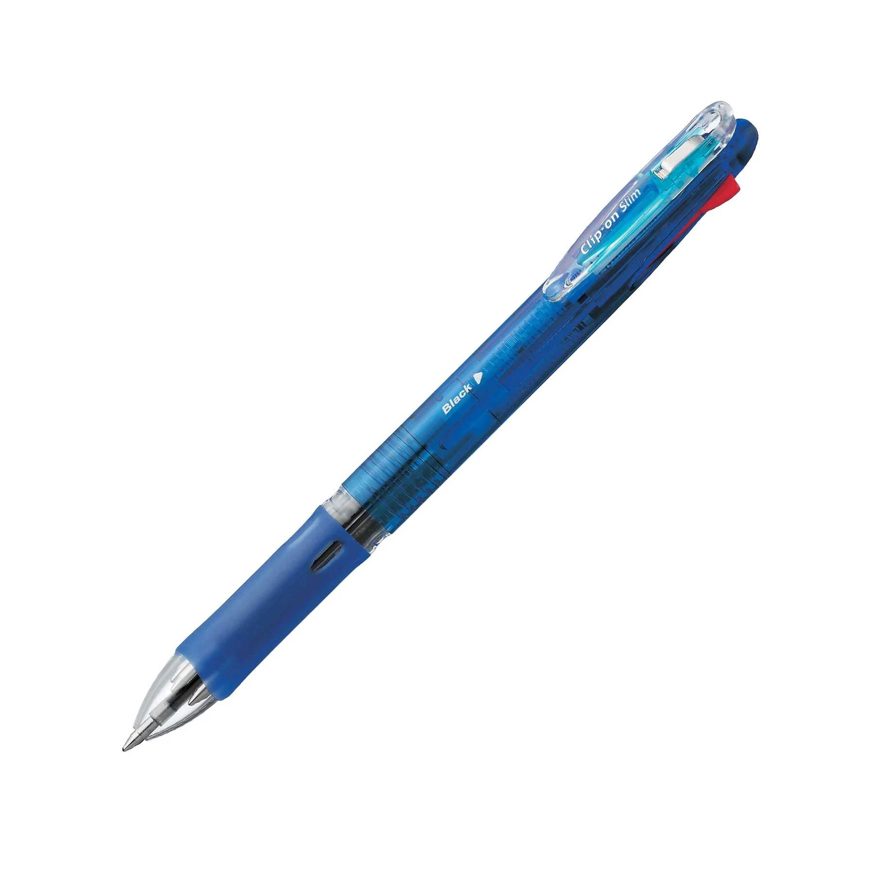 Zebra Pen Clip On Sim 4C, 0.7 mm, 4 ink colours, blue