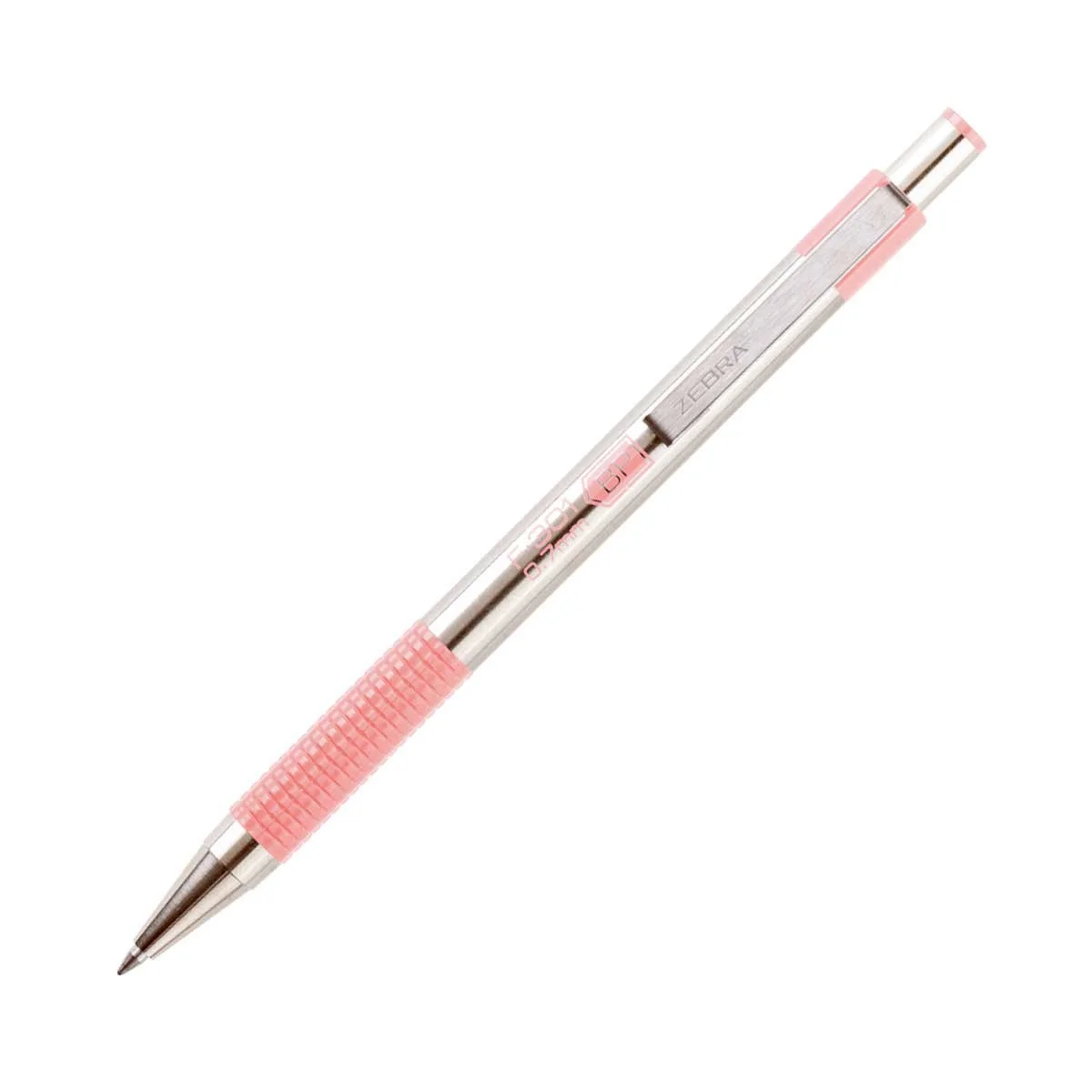 Zebra Pen F-301 Pastel, metal, 0.7 mm, pink