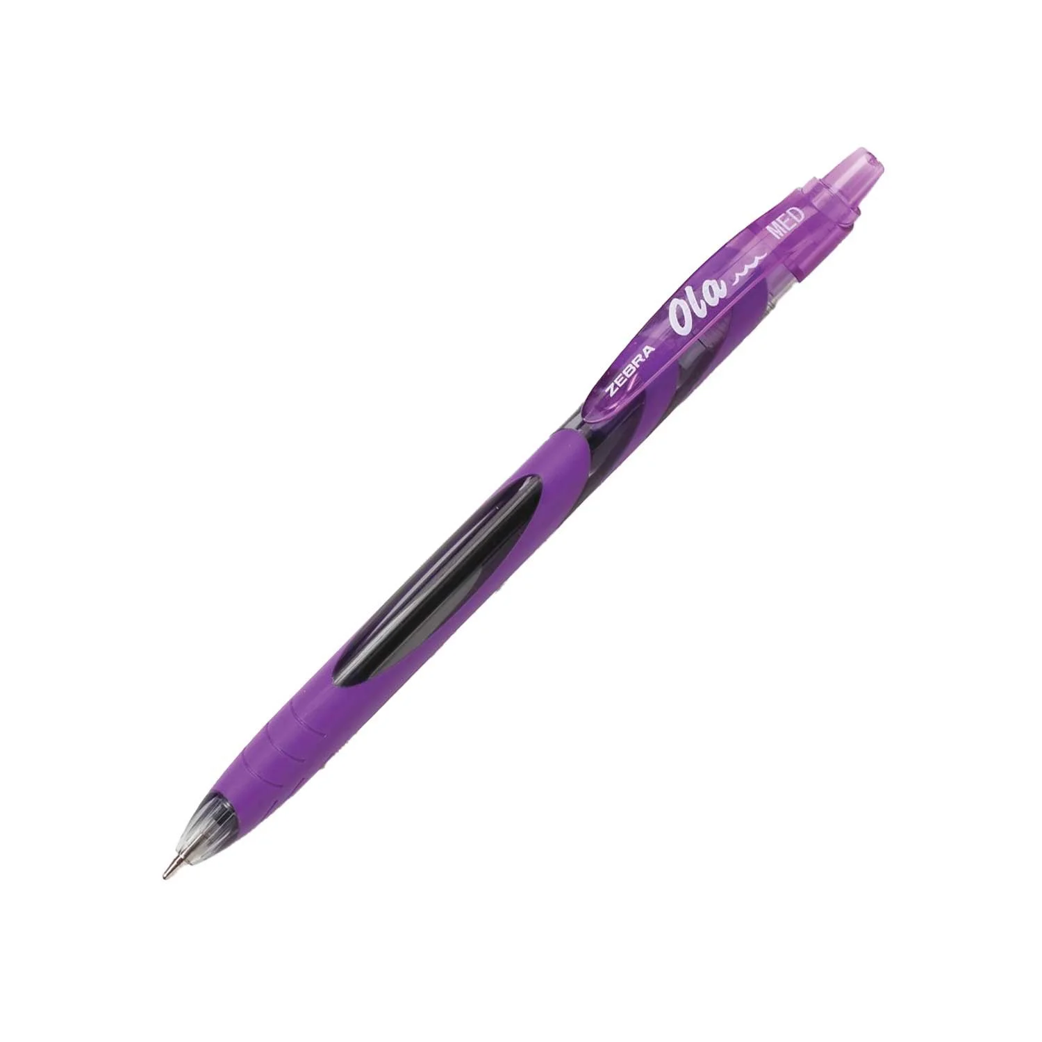 Zebra Pen Ola, 1.0 mm, rubberized, purple