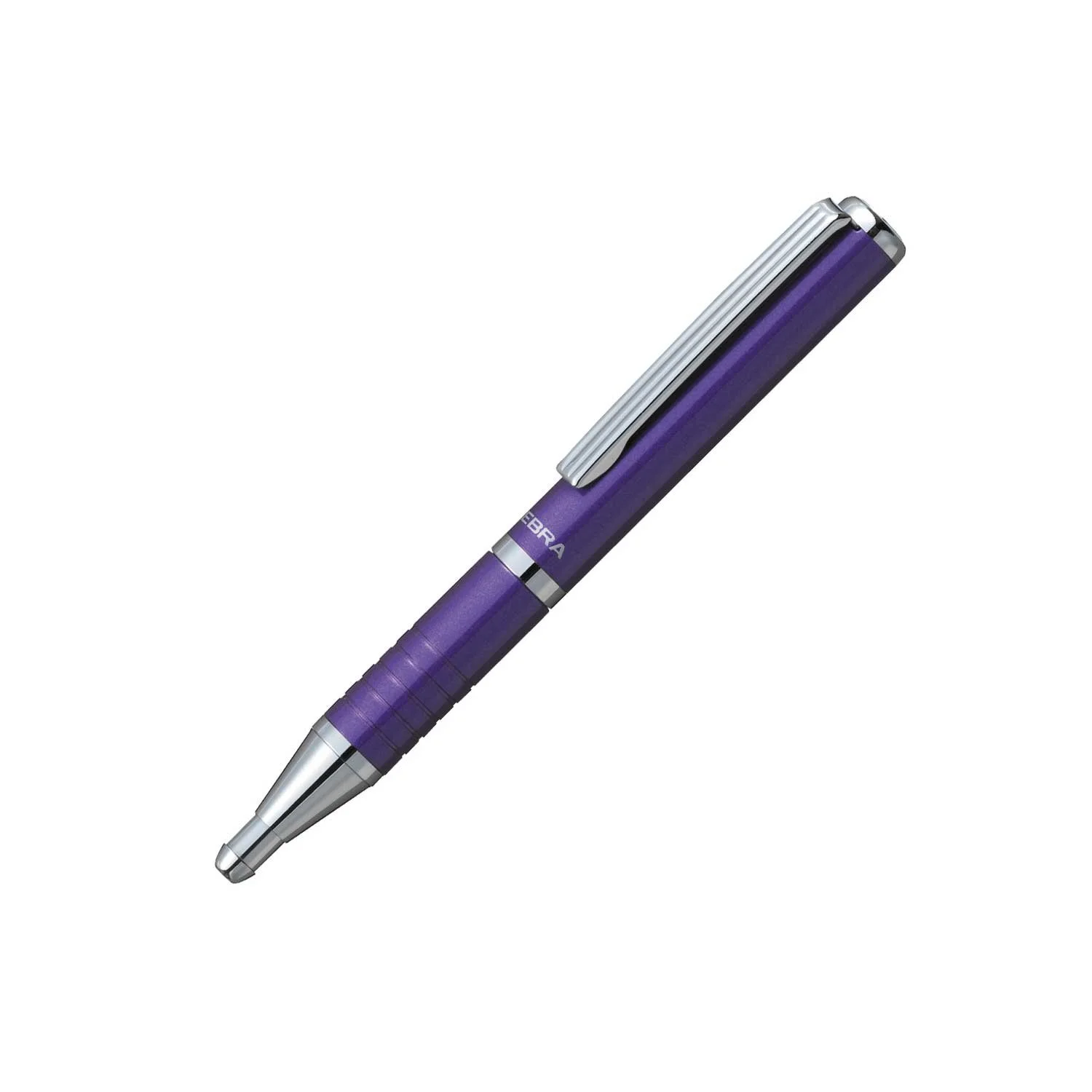 Zebra Ballpoint Pen SL-F1, telescopic, in case, purple