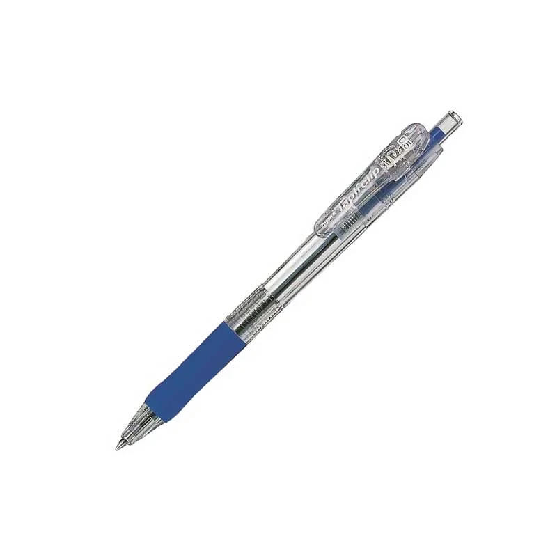Zebra Pen Tapli Clip, transparent, 0.5 mm, blue