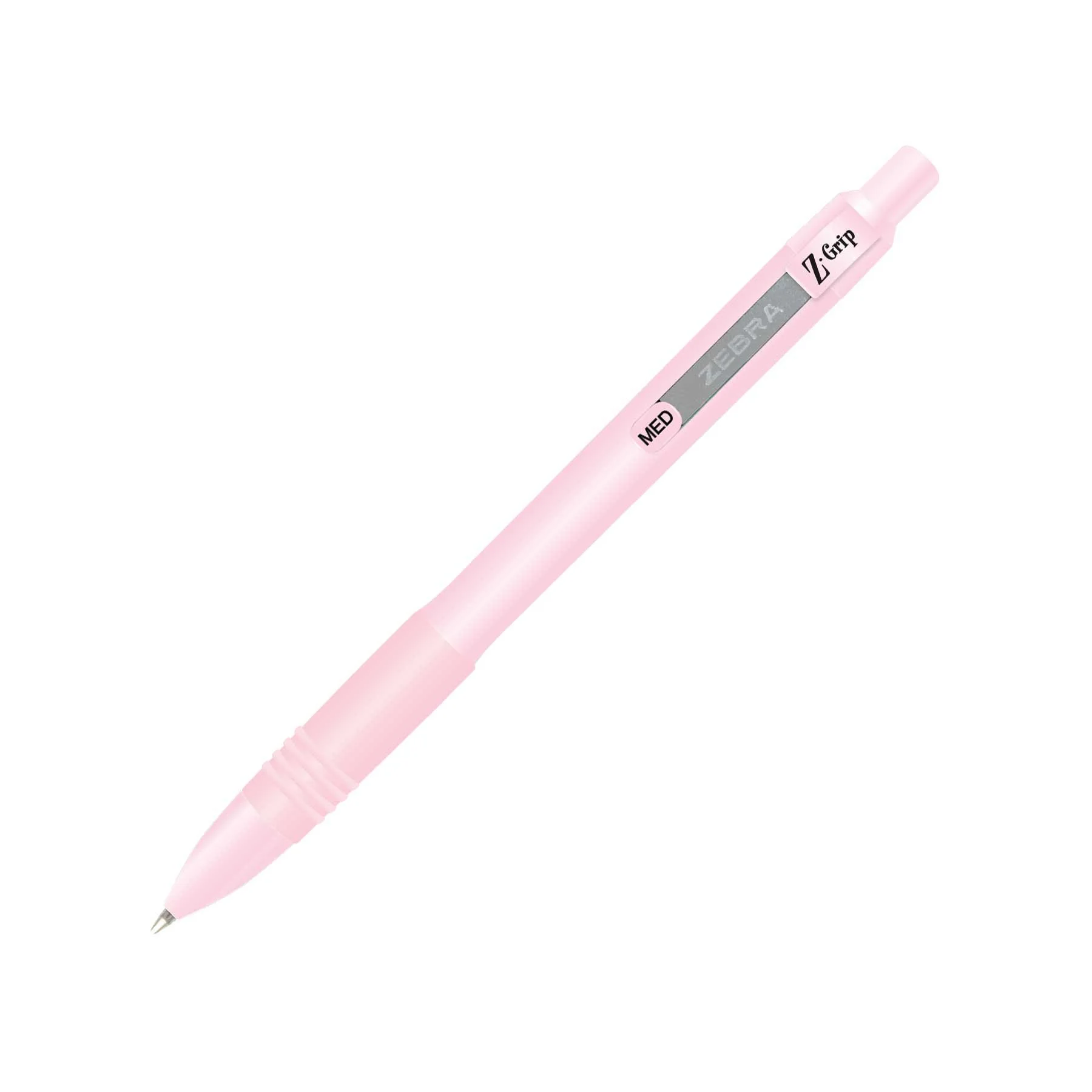 Zebra Ballpoint Pen Z-Grip Pastel, 1.0 mm, pink