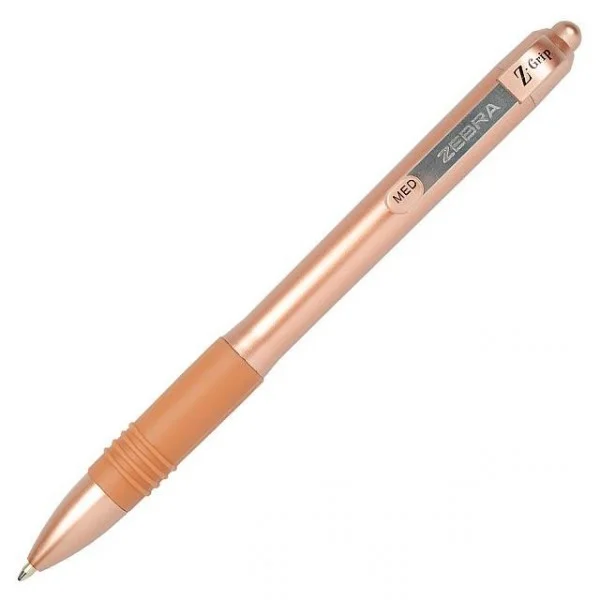 Zebra Ballpoint pen Z-Grip Smooth, 1.0 mm, rose gold