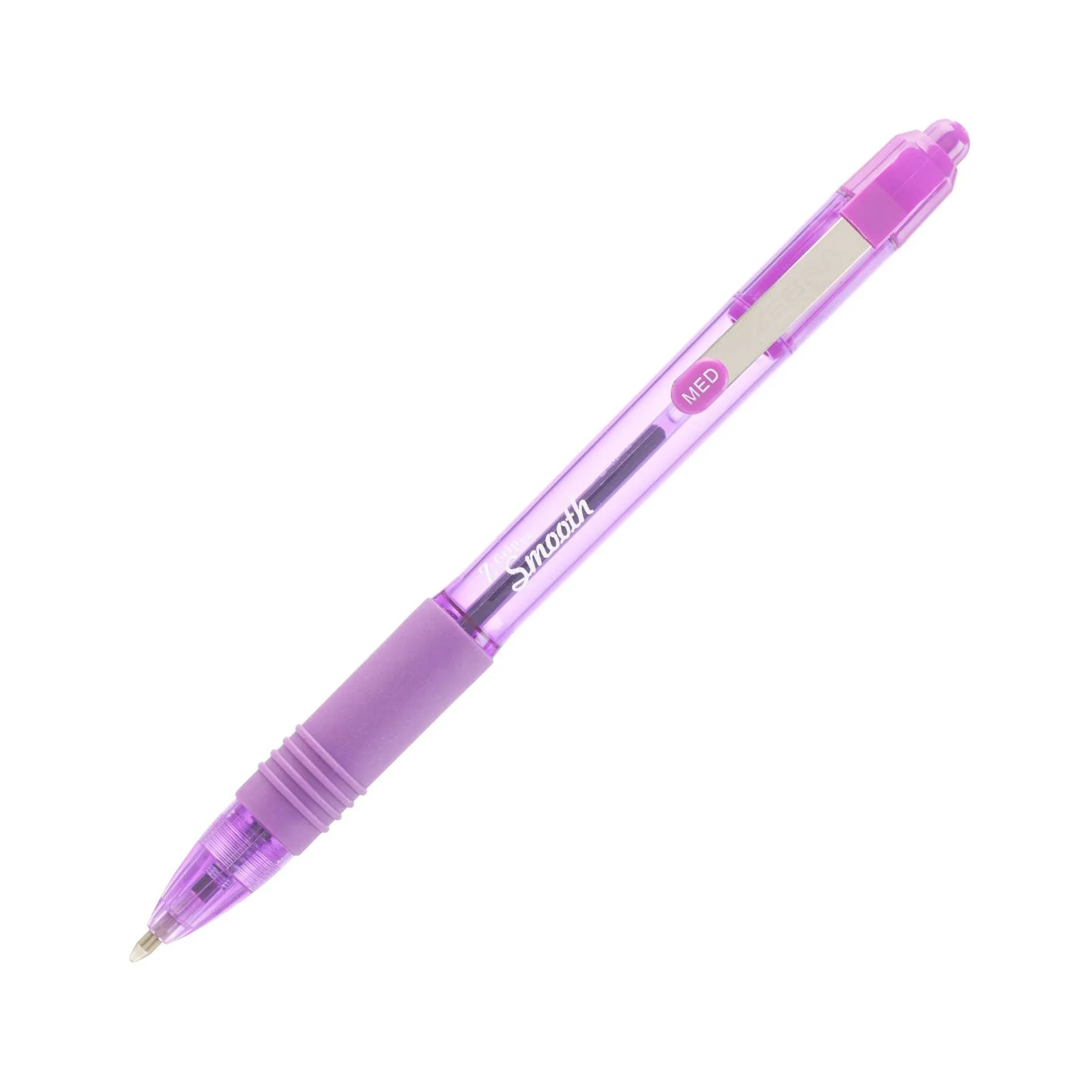 Zebra Ballpoint Pen Z-Grip Smooth, 1.0 mm, purple