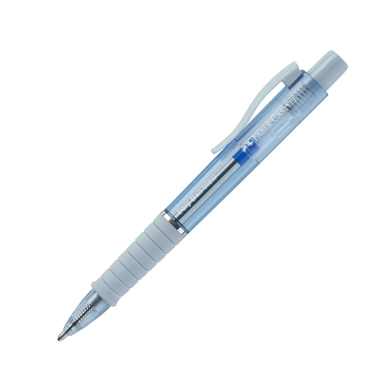 Faber-Castell Химикалка Poly Ball View, Icy glow