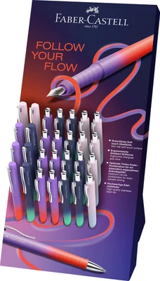 Faber-Castell Химикалка и писалка Poly, 28 броя в дисплей