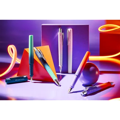 Faber-Castell Химикалка и писалка Poly, 28 броя в дисплей
