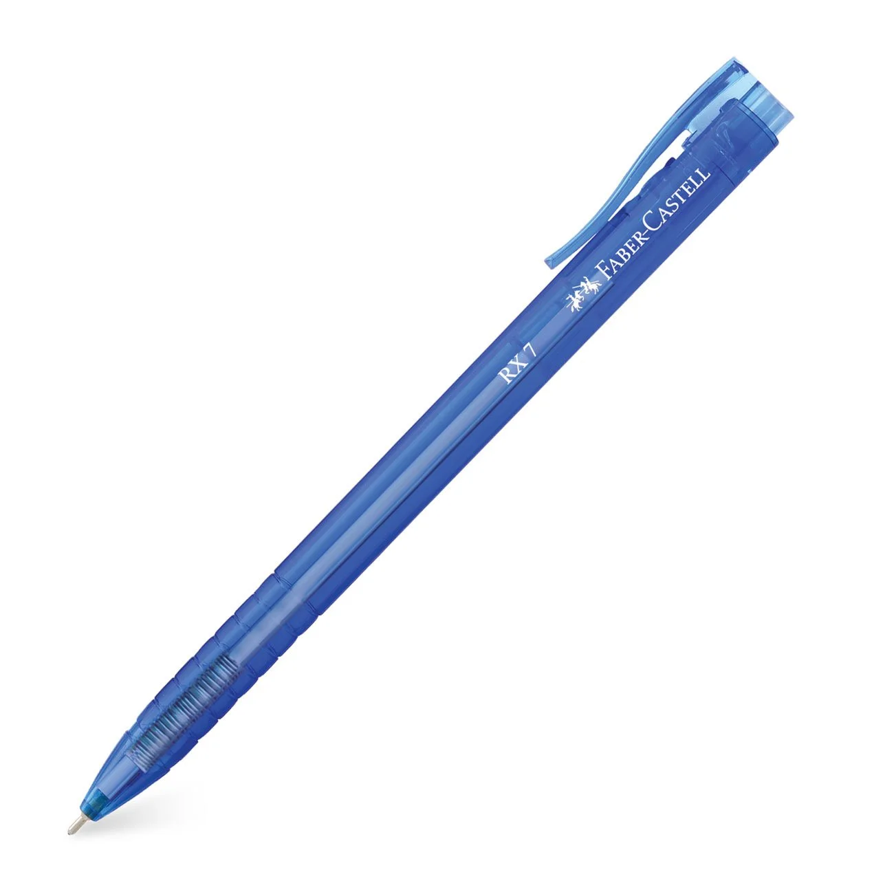 Faber-Castell RX7 Ballpoint Pen, retractable, 0.7 mm, blue