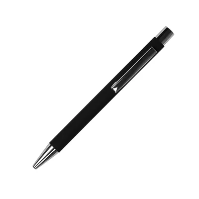 Ballpoint Pen Draco Chrome, metal, black