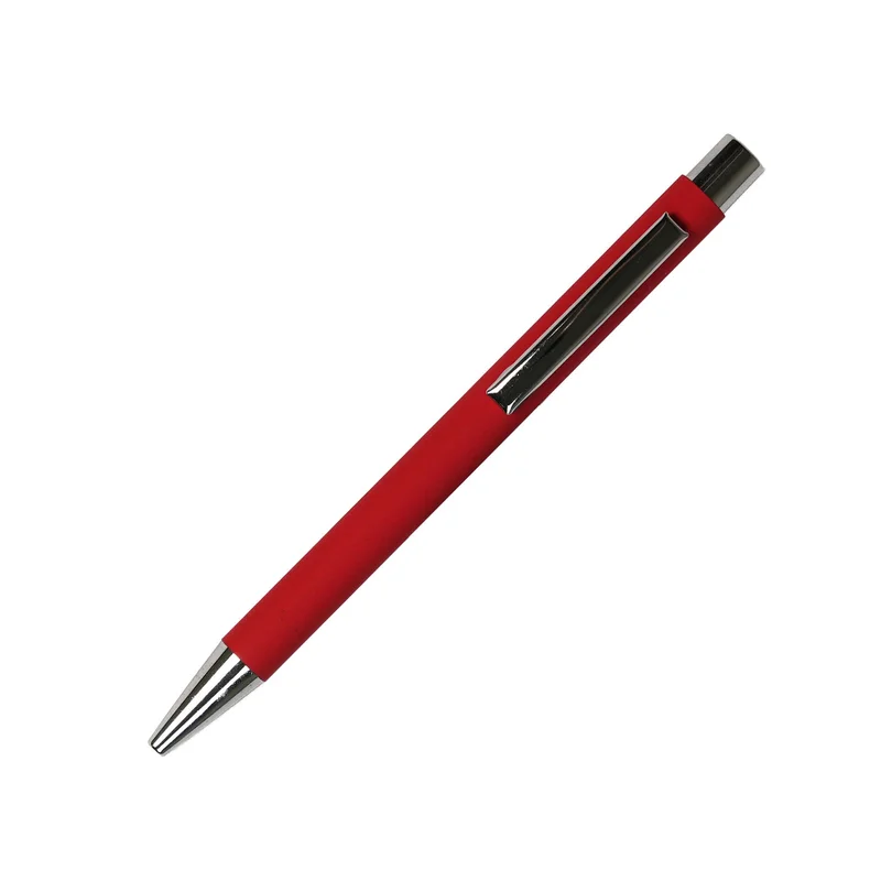 Pen Draco Chrome, metal, red