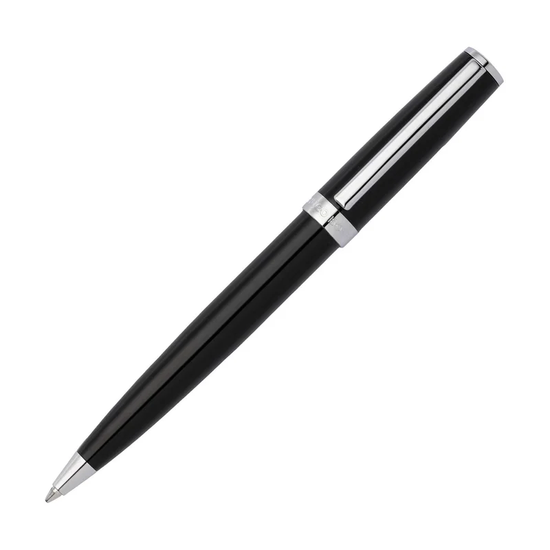 Hugo Boss Ballpoint Pen Gear Icon, in box, black